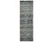 8 Feet Moroccan Gray Hand Woven Wool Runner Rug